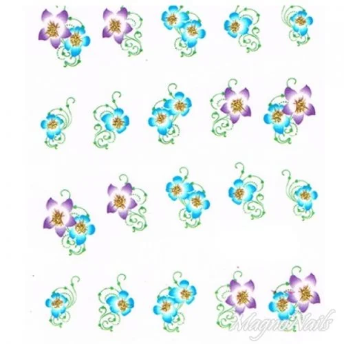 2D Nail Art One Stoke Sticker