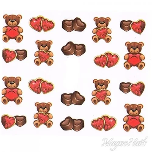 2D Nail Art One Stoke Sticker