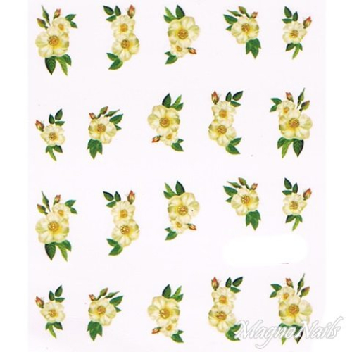 2D Nail Art One Stoke Sticker