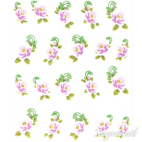 2D Nail Art One Stoke Sticker