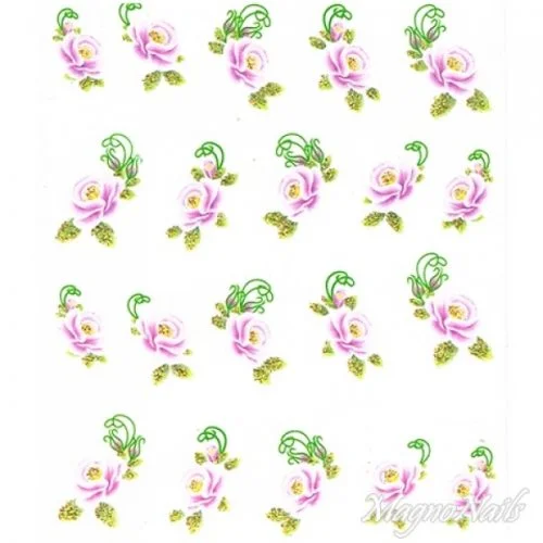 2D Nail Art One Stoke Sticker