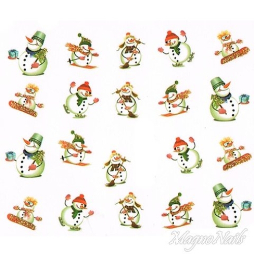 2D Nail Art One Stoke Sticker