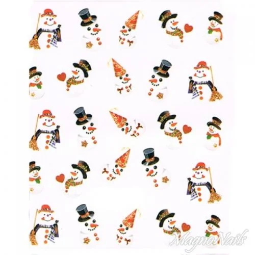 2D Nail Art One Stoke Sticker