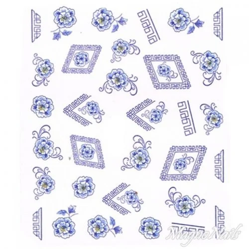 2D Nail Art One Stoke Sticker