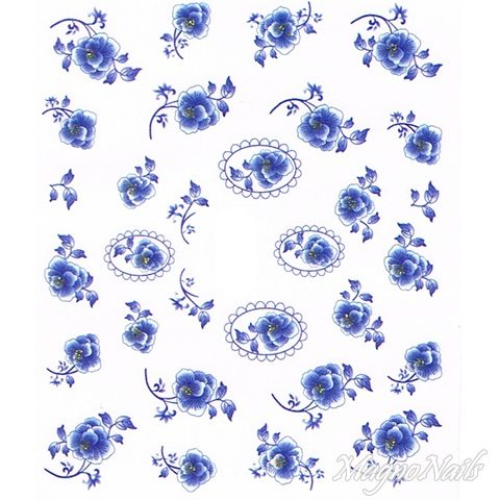 2D Nail Art One Stoke Sticker