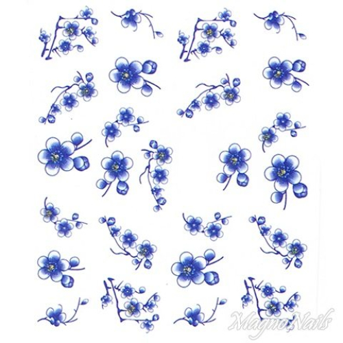 2D Nail Art One Stoke Sticker