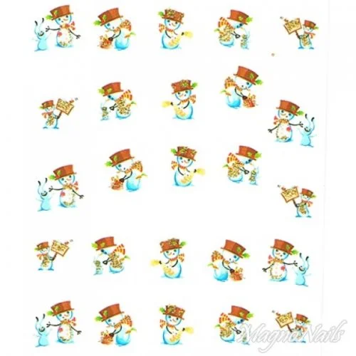 2D Nail Art One Stoke Sticker