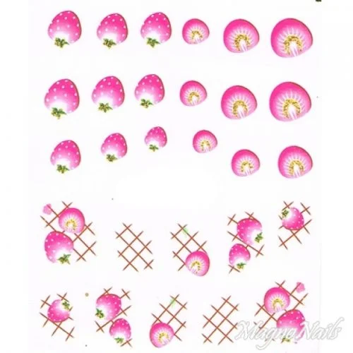 2D Nail Art One Stoke Sticker