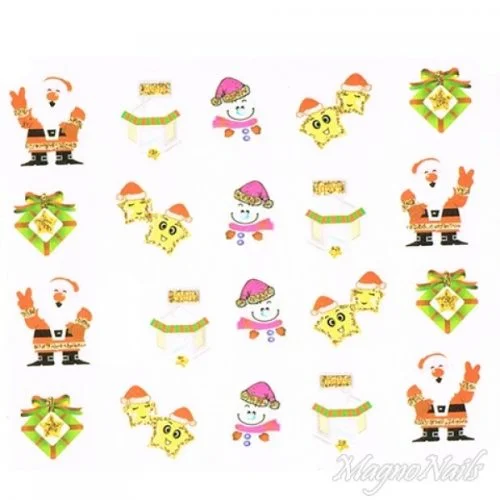 2D Nail Art One Stoke Sticker