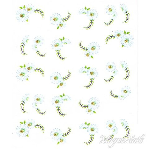 2D Nail Art One Stoke Sticker