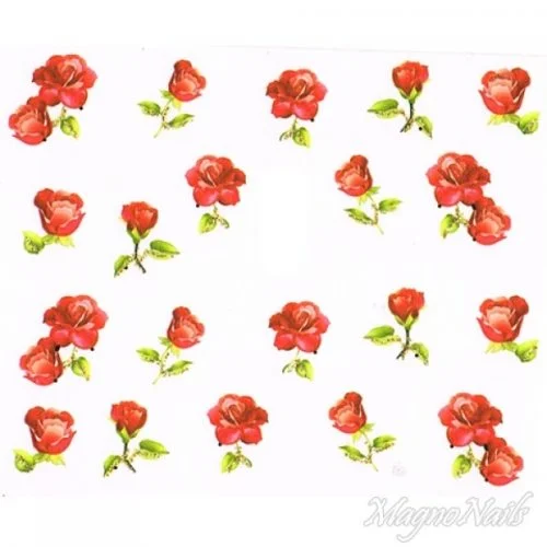 2D Nail Art One Stoke Sticker