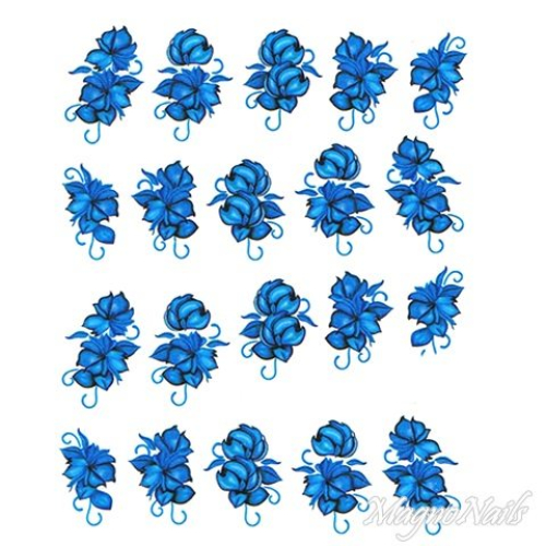 2D Nail Art One Stoke Sticker