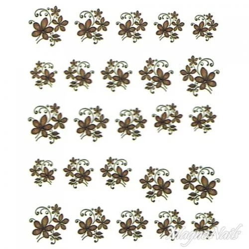 2D Nail Art One Stoke Sticker