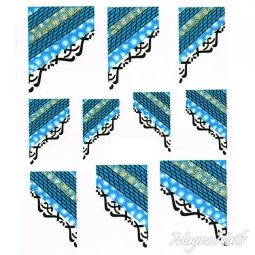 2D Nail Art One Stoke Sticker