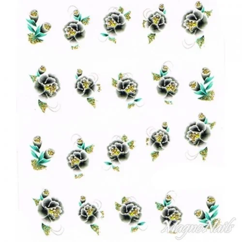 2D Nail Art One Stoke Sticker