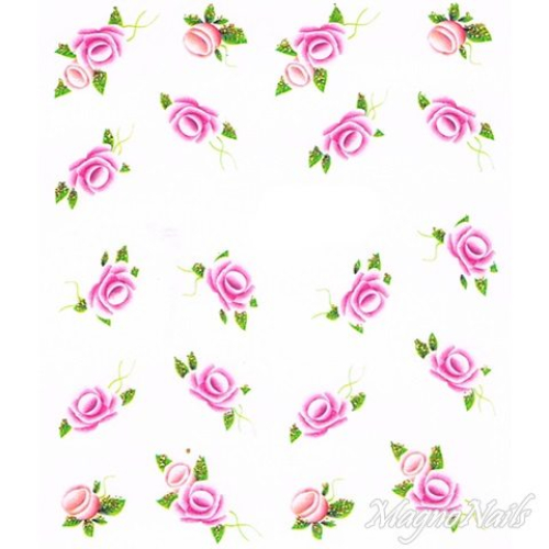 2D Nail Art One Stoke Sticker