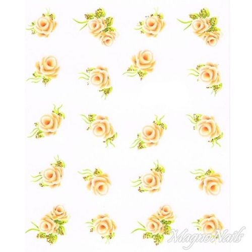 2D Nail Art One Stoke Sticker