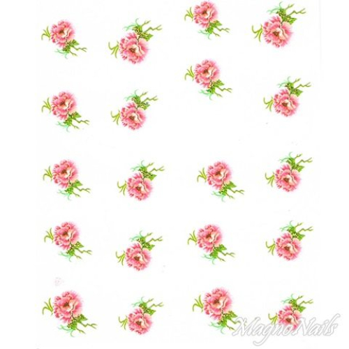 2D Nail Art One Stoke Sticker