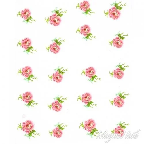 2D Nail Art One Stoke Sticker