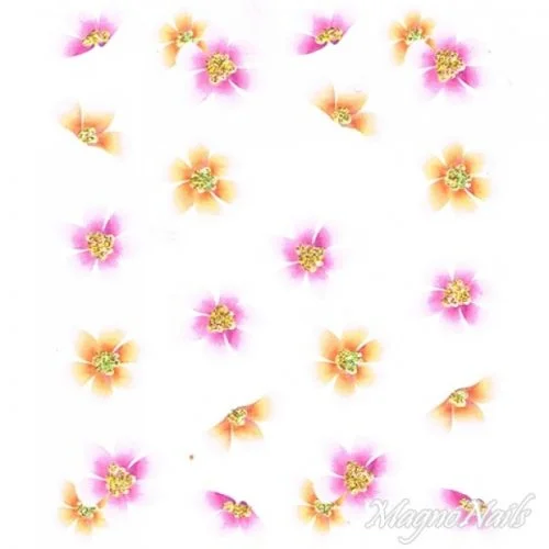 2D Nail Art One Stoke Sticker