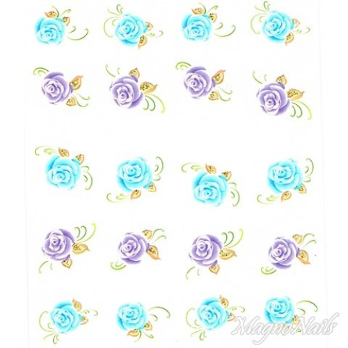 2D Nail Art One Stoke Sticker