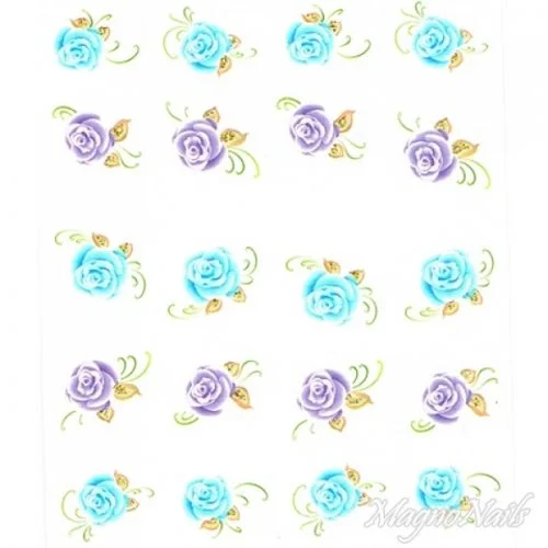 2D Nail Art One Stoke Sticker