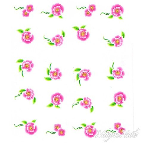 2D Nail Art One Stoke Sticker