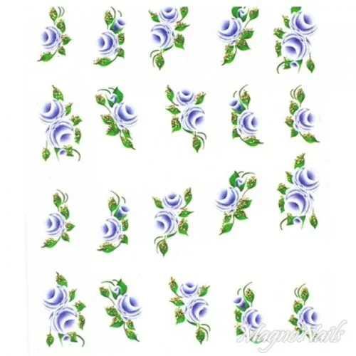 2D Nail Art One Stoke Sticker