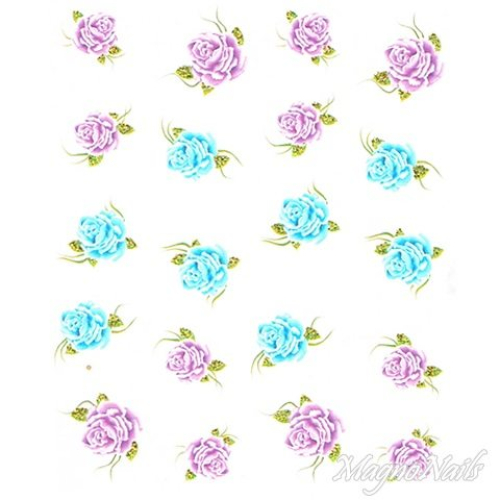 2D Nail Art One Stoke Sticker