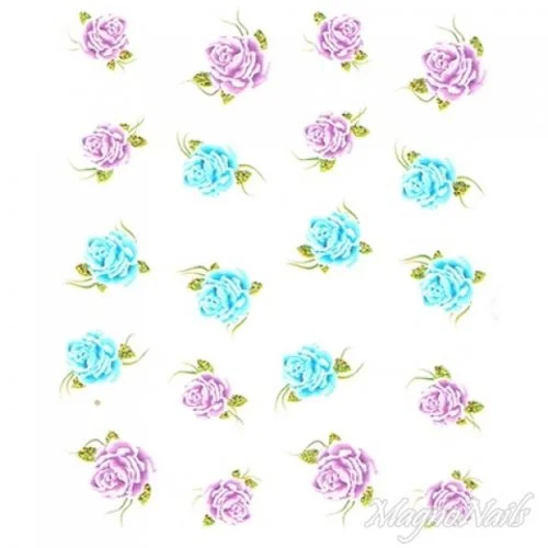 2D Nail Art One Stoke Sticker