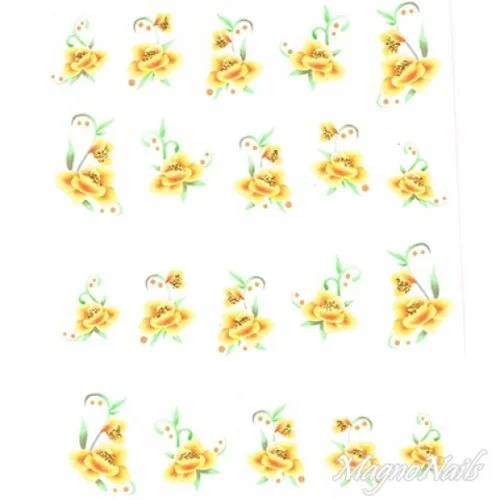 2D Nail Art One Stoke Sticker