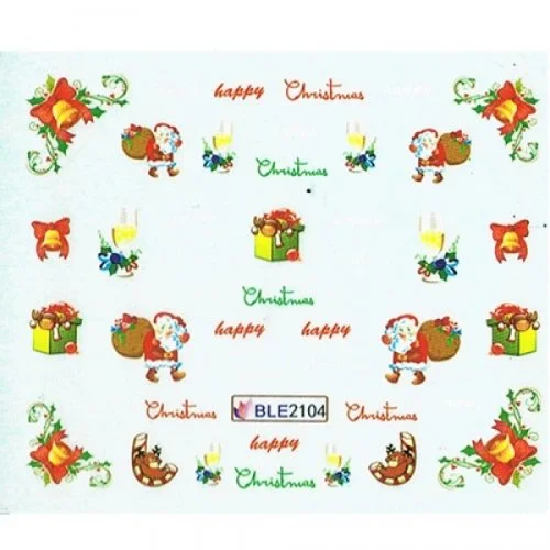 2D Nail Art One Stoke Sticker