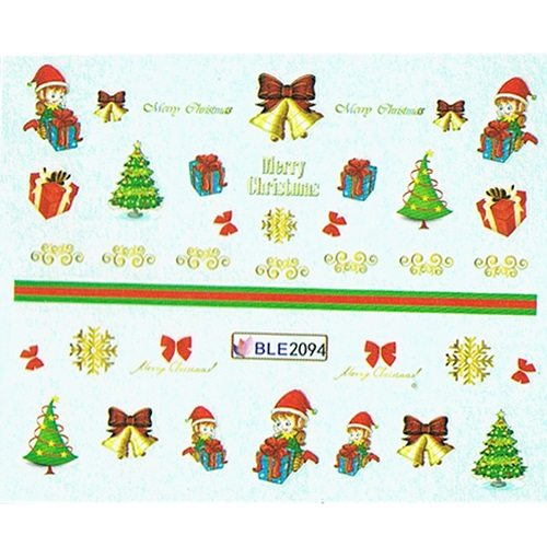 2D Nail Art One Stoke Sticker