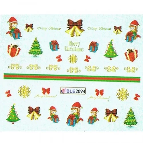 2D Nail Art One Stoke Sticker