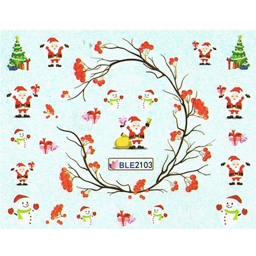 2D Nail Art One Stoke Sticker