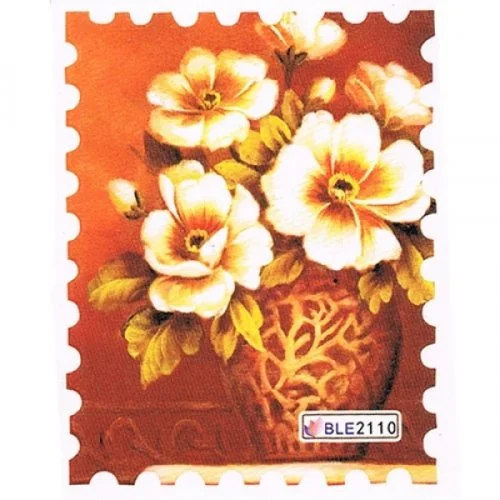 2D Nail Art One Stoke Sticker