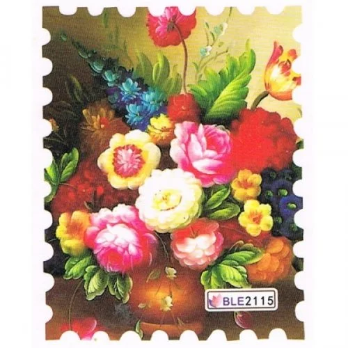 2D Nail Art One Stoke Sticker