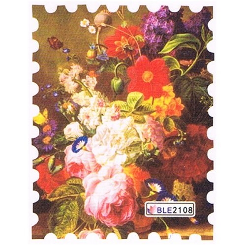 2D Nail Art One Stoke Sticker