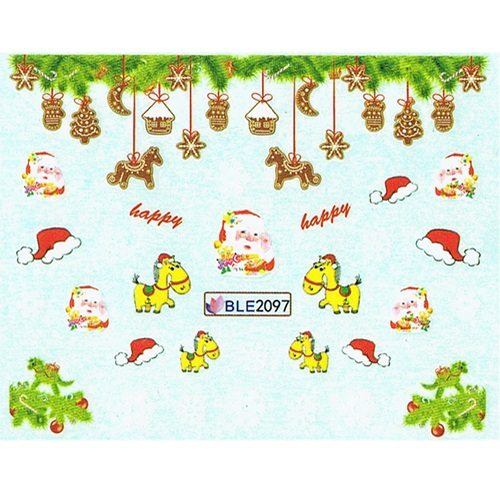 2D Nail Art One Stoke Sticker