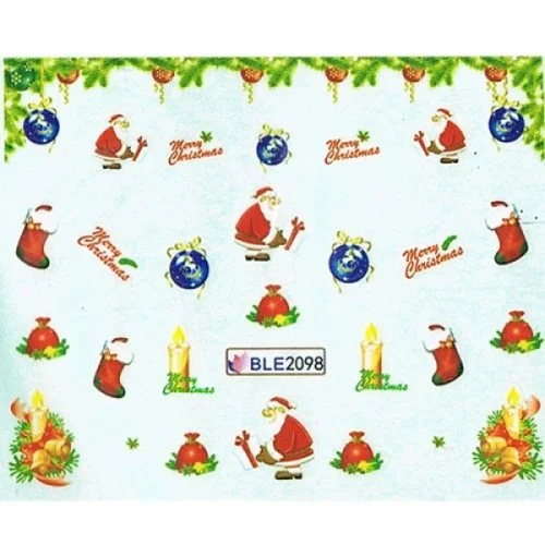 2D Nail Art One Stoke Sticker