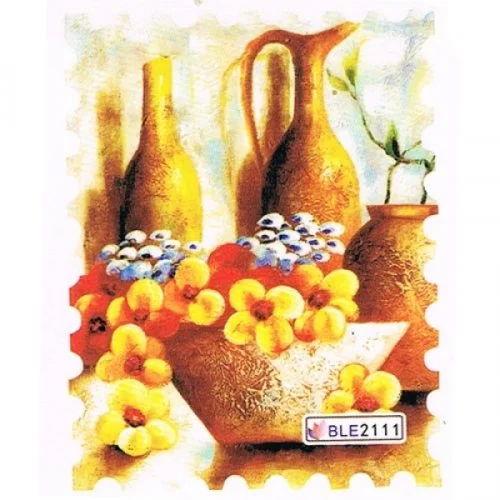 2D Nail Art One Stoke Sticker