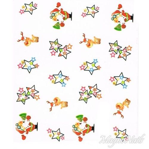 2D Nail Art One Stoke Sticker