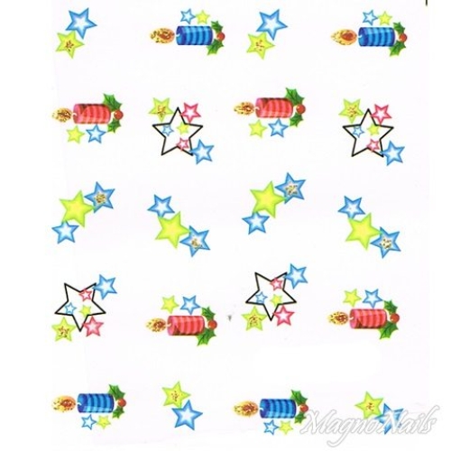 2D Nail Art One Stoke Sticker