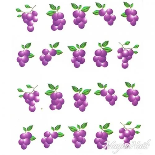 2D Nail Art One Stoke Sticker