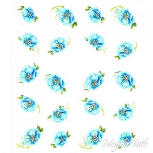 2D Nail Art One Stoke Sticker