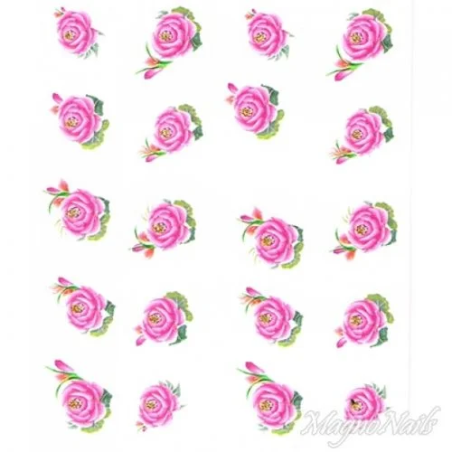 2D Nail Art One Stoke Sticker