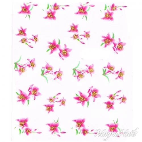 2D Nail Art One Stoke Sticker