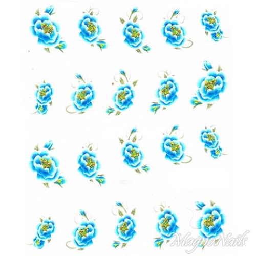 2D Nail Art One Stoke Sticker