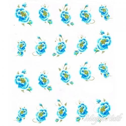 2D Nail Art One Stoke Sticker