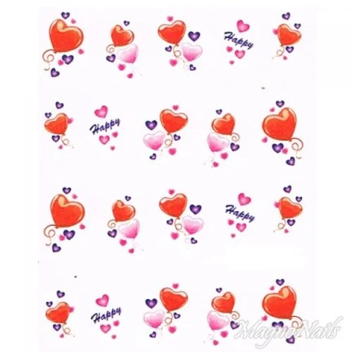 2D Nail Art One Stoke Sticker